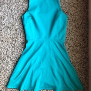 💙 NAVEN CROSS BACK DRESS IN AQUA